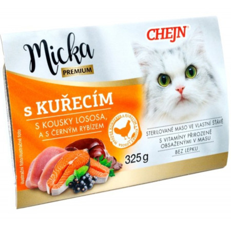 detail Chejn micka vanička pro kočky 325g / 405g s kuřecím (8)