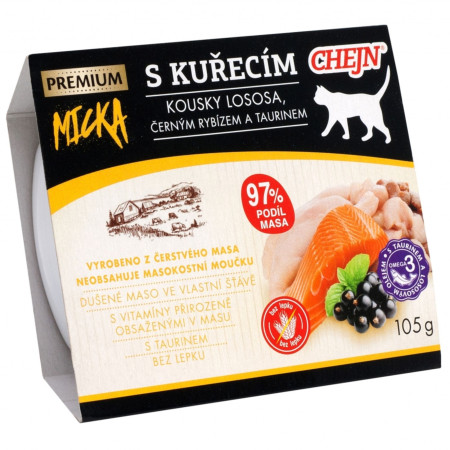 detail Chejn micka 105g Vanička pro kočky - Kuřecí (9)