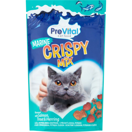 chi tiết Prevital 60g Snack pro kočky - Crispy Marine Salmon (8)