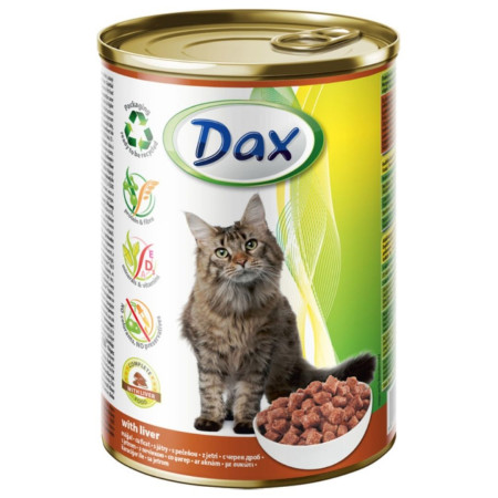 detail Dax Kousky Kočka 415g Játra (24)