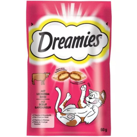 detail Dreamies pochoutka 60g Hovězí (6)