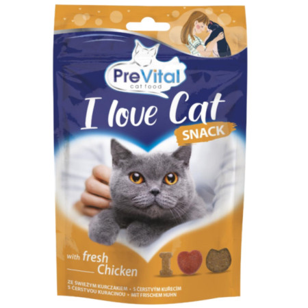 detail Prevital 60g Snack pro kočky - I Love Cat (8)