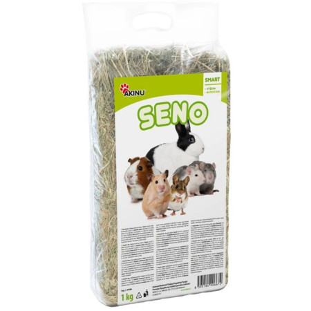 chi tiết AKINU Seno lisované krmivo pro hlodavce 1kg