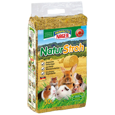 chi tiết Perfecto Nager NaturStroh 1kg podestýlka z ječné slámy