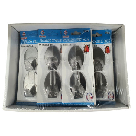 chi tiết ESHOP - Háčky samolepící 2ks Oval