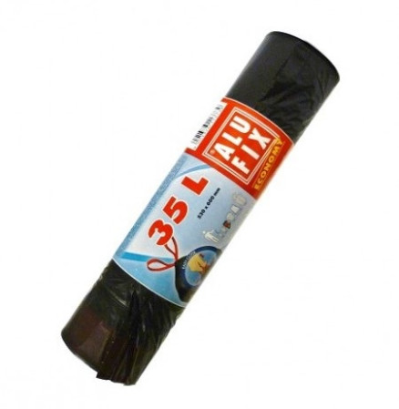 chi tiết ALUFIX pytle na odpadky 35L/30ks Economy 49x60cm černé (40)