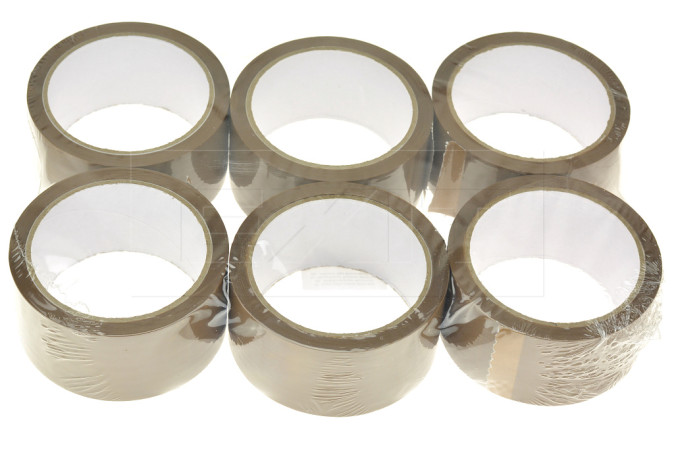 detail Lepicí páska 4,8cm/53m havana 6ks bang dinh nau