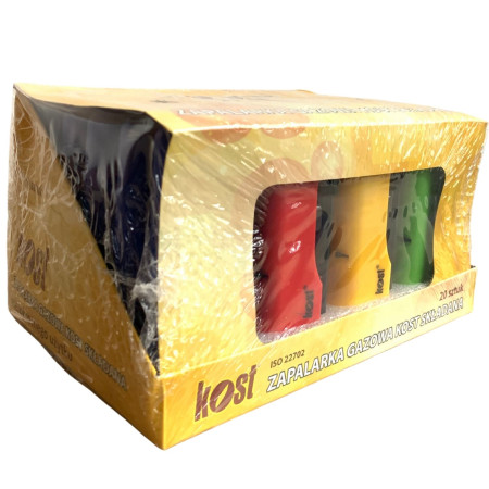 chi tiết Kost plynový zapalovač skládací (20ks/bal)
