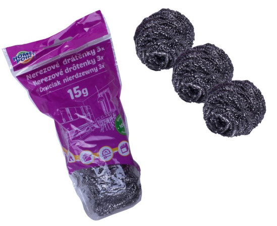 detail Home Point Drátěnka nerezová 15g 3ks 50/bal