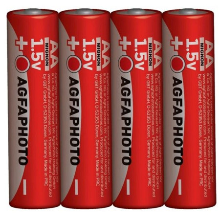 chi tiết AgfaPhoto zinková baterie R06/AA, shrink 4ks