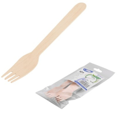 chi tiết Wimex Dřevěná vidlička 10ks BIO 16cm (30)