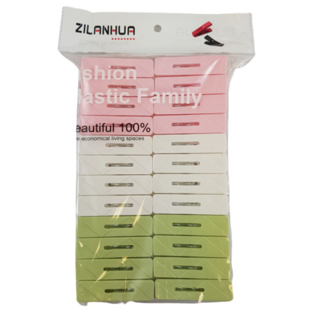 detail Kolíčky plastové 24ks ITM-023549