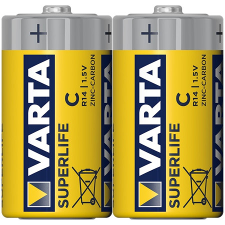 detail Varta baterie superlife R14 set 2ks (12ks/bal)
