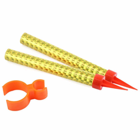 chi tiết TARRA Párty fontána na dort 15cm + držák zlatá 2ks FC15GA