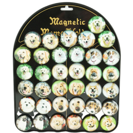 detail Magnetky psi 3,5cm (36ks/bal)