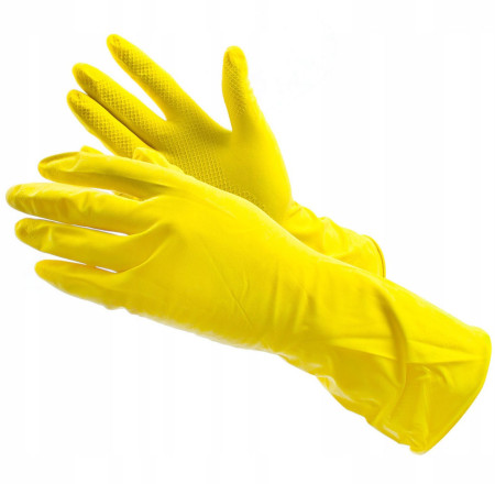 chi tiết AGAWA Rukavice gumové M Latex žluté