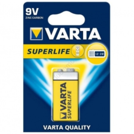 detail Varta baterie superlife 9V (10ks)