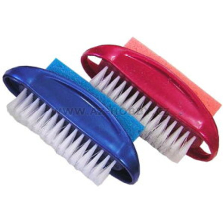 detail York Kartáček dřevěný na ruce s pemzou MIX (bal/24ks)