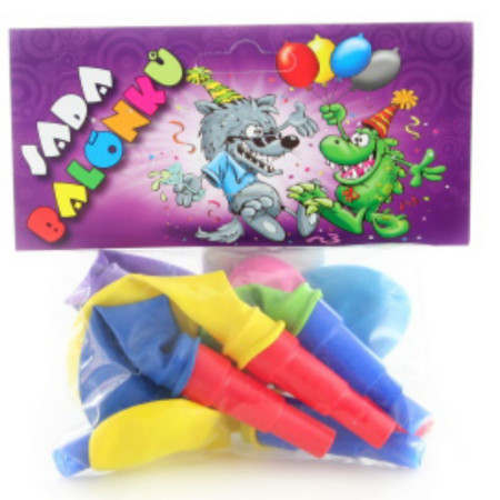 chi tiết Hornet balónky s píšťalkou 7ks 1008 (bal/10ks)