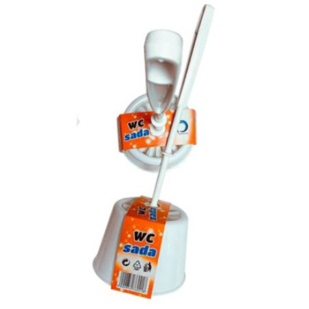 detail ESHOP - Štětka na WC (sada) bílá