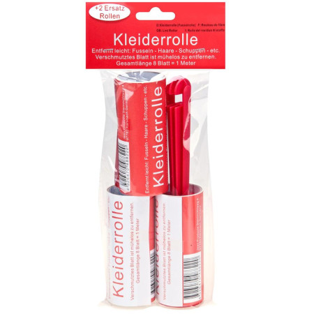 chi tiết Kleiderrolle váleček čisticí na oděvy 1ks + 2 náhrady