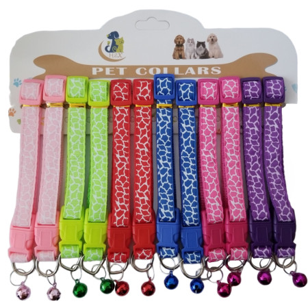 detail Obojek pro psa vzor - barevná (bal/12ks)