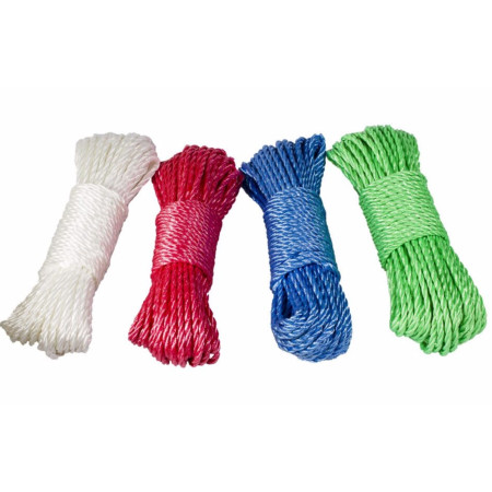 detail Šňůra na prádlo pletená 20m PP (bal/12ks)
