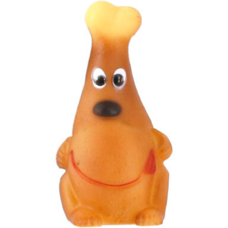 detail Hračka pro psy - pískací Chicken thight hnědá (bal/12ks)