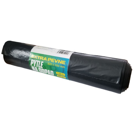 chi tiết Apolospol pytle na odpady 130L 20ks černé (820x1150mm)