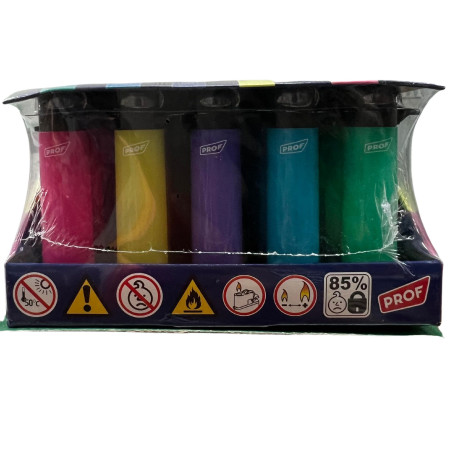 detail Prof plynové zapalovače - Transclucent (25)