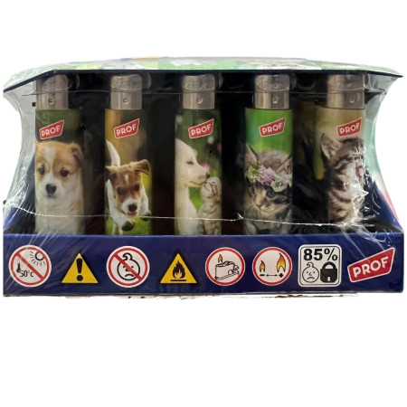 detail Prof plynové zapalovače - Puppies and Kittens (25)