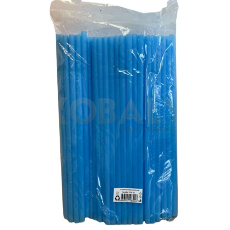 chi tiết ESHOP - Slámky (Brčko) plastové 250x8mm 100ks modré
