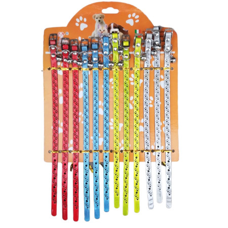 chi tiết Obojek pro psa vzor - Mix barev (bal/12ks)