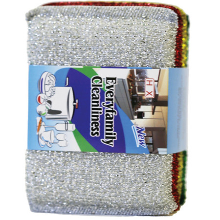 detail Houbička na nádobí drátěná 4ks Cleaning King PT1785 (bal/12ks)