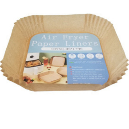 detail Papírové vložky do fritézy čtvercový 50ks 20x20cm