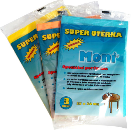 detail Moni Super utěrka 3ks 35x50cm