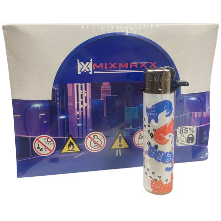 detail Zapalovač MIXMAXX CG8 Cat modrý (25)