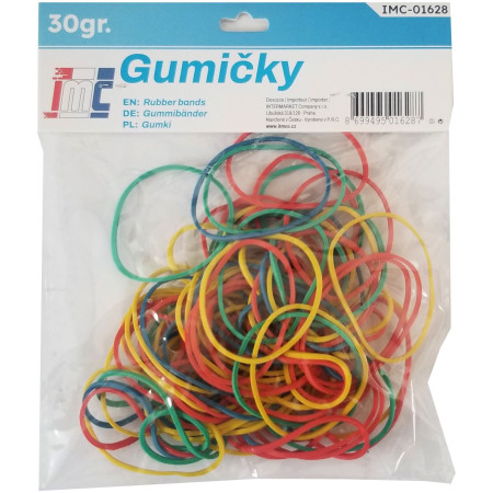 detail Gumičky 30g barevné IMC-01628 (12ks/bal)