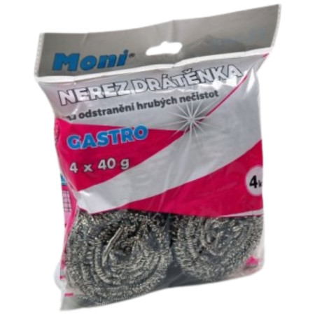 detail Moni Drátěnka na nádobí 4ks x 40g