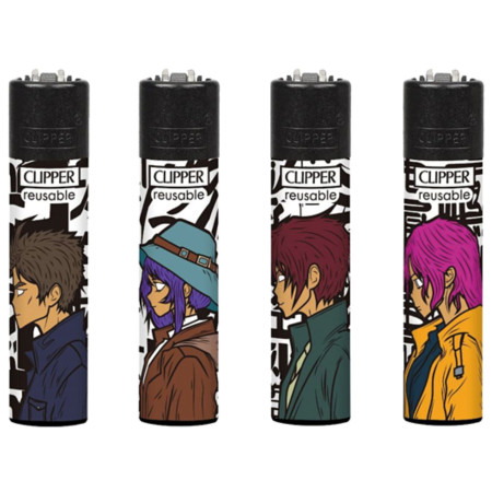detail Clipper plynové zapalovače anime soul