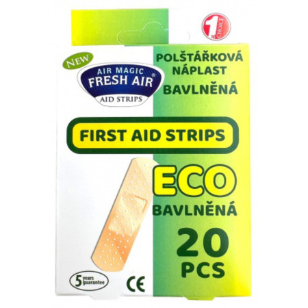 detail Fresh Air Polštářková náplast Eco Bavlněná 20ks (10)