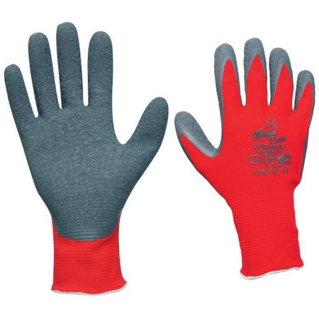detail Rukavice ČERVA Hornbill light červené vel. 7 (bal/12pár) / mau do