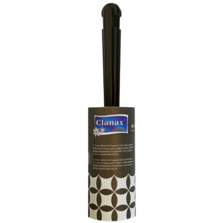 detail Clanax váleček na oblečení 30 lístečku