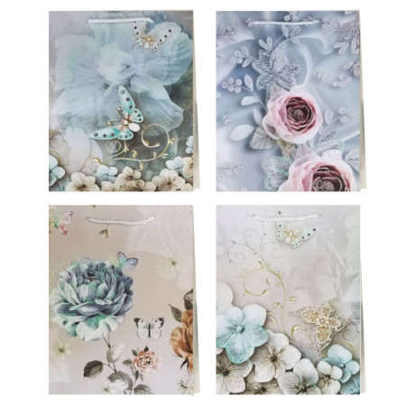 chi tiết Dárková taška 23x18x10cm Motýlí svět IMC-00076 (12ks/bal)