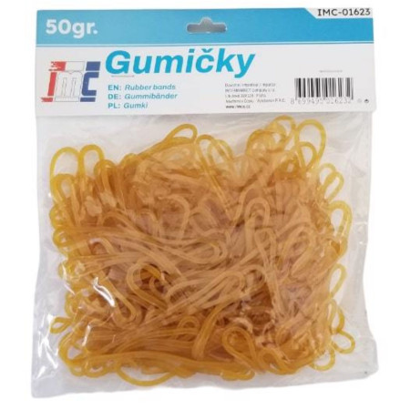 detail Gumičky 50g hnědé IMC-01623 (12ks/bal)