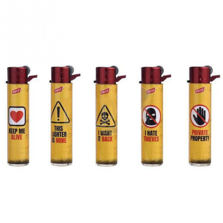 chi tiết Prof Zapalovač Red Warnings 40009907 (bal/25ks)