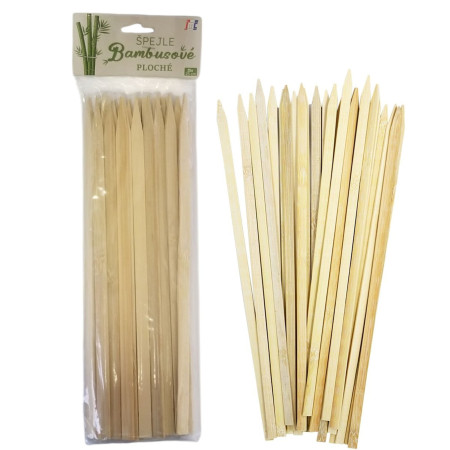 chi tiết Špejle bambus ploché 0,8x25cm 25ks IMC-02486 (bal/12ks)