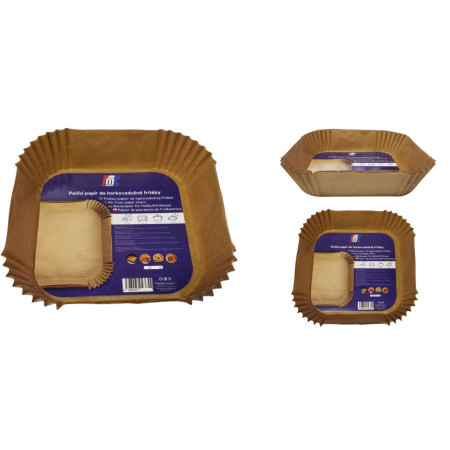 detail Pečící papír do horkovzdušné fritézy 50ks 16x16cm IMC-04365