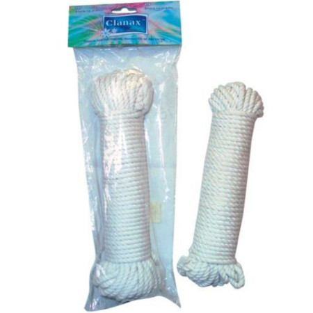 chi tiết Šňůra na prádlo (Clanax) bavlna 15m bílá
