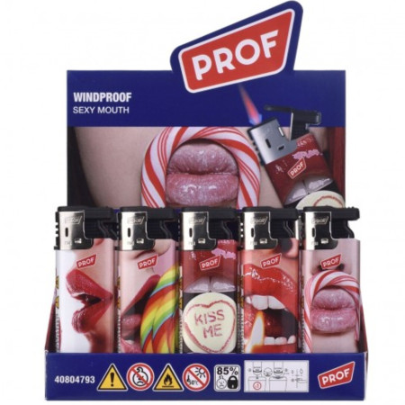 chi tiết Prof zapalovač Turbo - Sexy Mouth (50) NO: 40804793